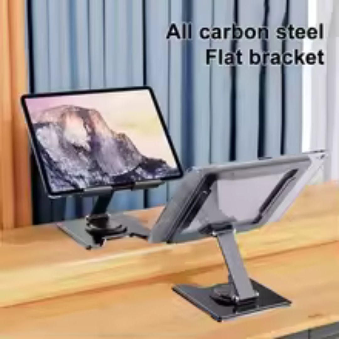 Rotating Tablet Holder – Anti-Slip, Foldable, and Multi-Angle!